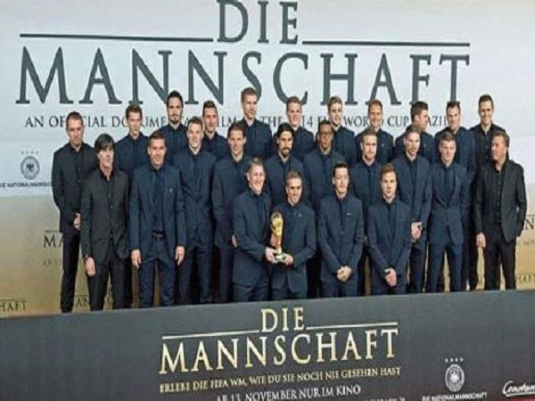 Biệt danh của đội bóng Đức: "Die Mannschaft"